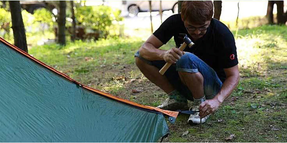 Cheap Goat Tents 30 35CM Tent Stakes Stainless Steel Ground Nails Peg Outdoor Travel Camping Accessories Tent Accessories 